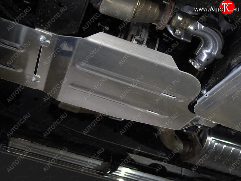 5 549 р. Защита раздаточной коробки ТСС Тюнинг Nissan Patrol 6 Y62 дорестайлинг (2010-2014) (алюминий 4 мм)  с доставкой в г. Керчь
