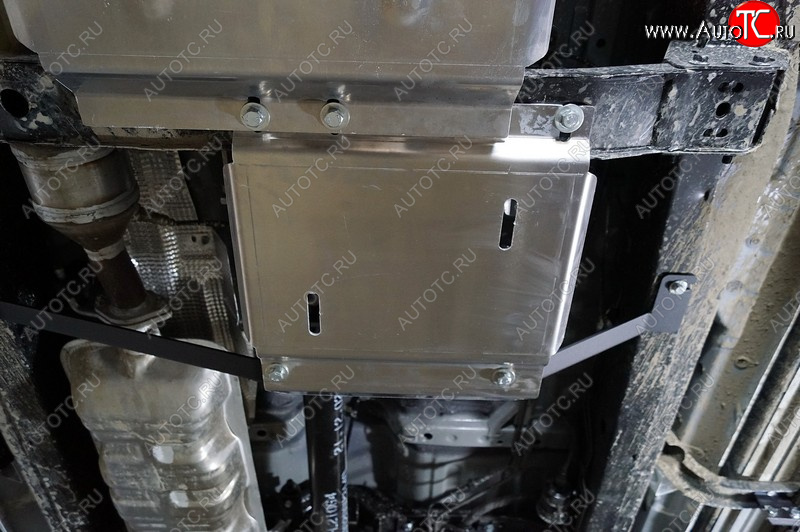 3 399 р. Защита раздаточной коробки 2-0T (бенз) ТСС Тюнинг  JAC T6 (2018-2024) пикап (алюминий 4 мм)  с доставкой в г. Керчь