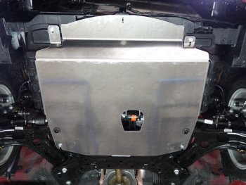 Защита картера и КПП ТСС Тюнинг KIA Picanto ( 2 TA хэтчбэк 5 дв.,  2 TA хэтчбэк 3 дв.) (2011-2017) дорестайлинг, рестайлинг (алюминий 4 мм )