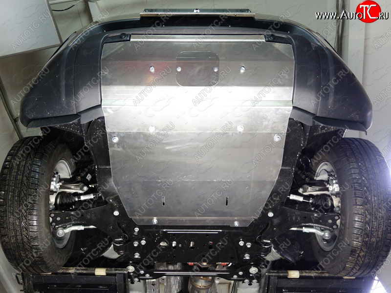 7 449 р. Защита радиатора (не устанавливается без ZKTCC00164) ТСС Тюнинг  Land Rover Range Rover Sport  2 L494 (2017-2025) рестайлинг (алюминий 4 мм)  с доставкой в г. Керчь