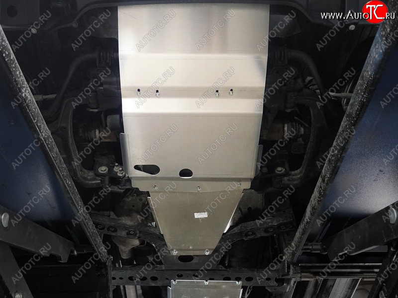 6 899 р. Защита картера и радиатора ТСС Тюнинг  Mercedes-Benz X class  W470 (2017-2020) (алюминий 4 мм)  с доставкой в г. Керчь