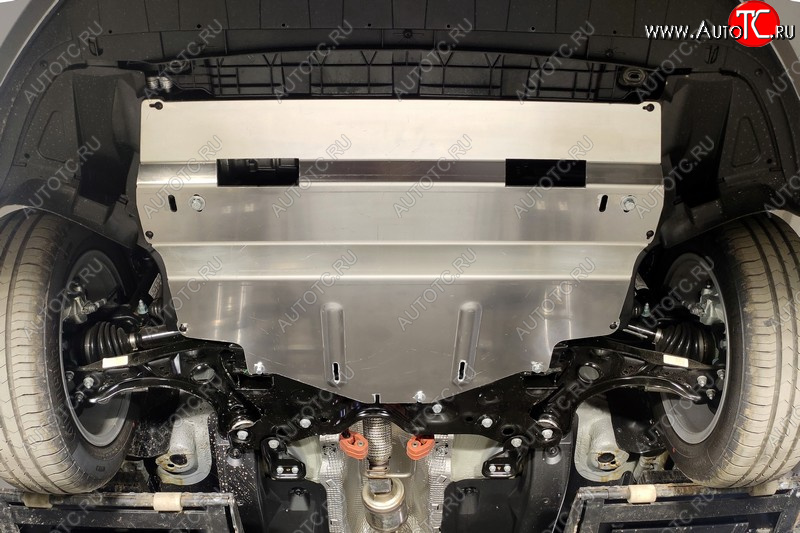 9 499 р. Защита картера и КПП ТСС Тюнинг Skoda Rapid MK2 (2019-2025) (алюминий 4 мм)  с доставкой в г. Керчь