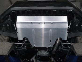 Защита картера (не устанавливается с передней защитой) ТСС Тюнинг Subaru Forester  SK/S14 (2018-2021) дорестайлинг (алюминий 4 мм)