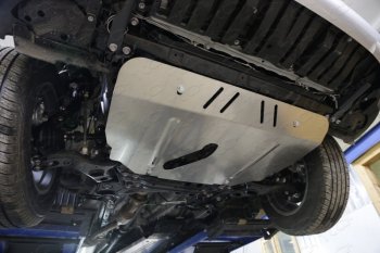Защита картера и КПП ТСС Тюнинг Toyota RAV4  XA40 (2012-2019) 5 дв. дорестайлинг, 5 дв. рестайлинг (алюминий 4 мм)
