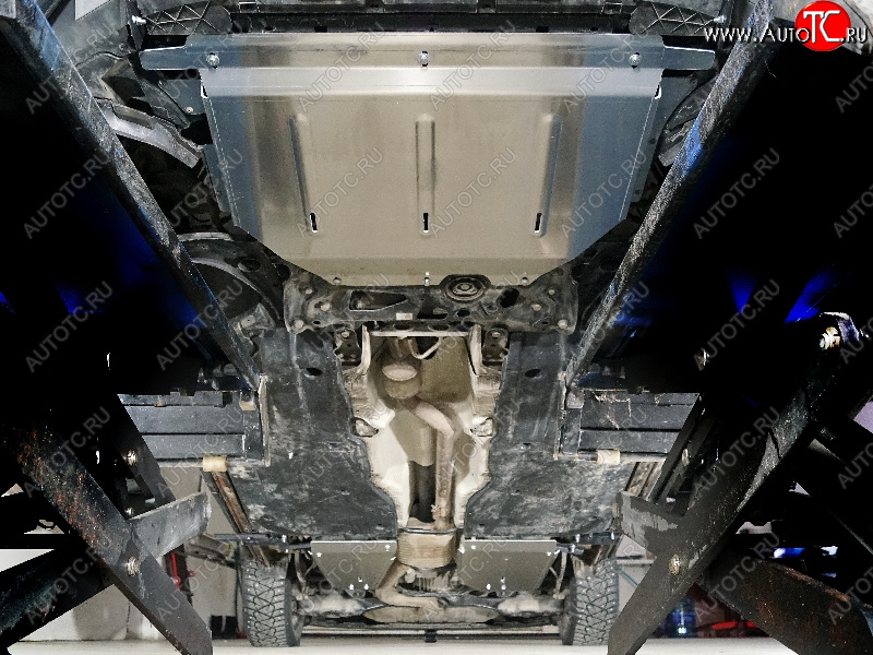 18 549 р. Защиты комплект (картер, кпп, бак) ТСС Тюнинг Volkswagen Taos (2020-2022) (алюминий 4 мм)  с доставкой в г. Керчь