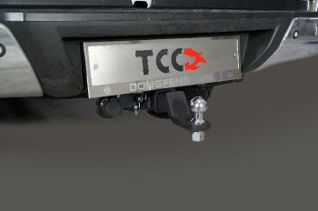 Фаркоп (тягово-сцепное устройство) TCC Тюнинг Dong Feng DF6 (2022-2025) пикап (оцинкованный, шар E нержавейка)
