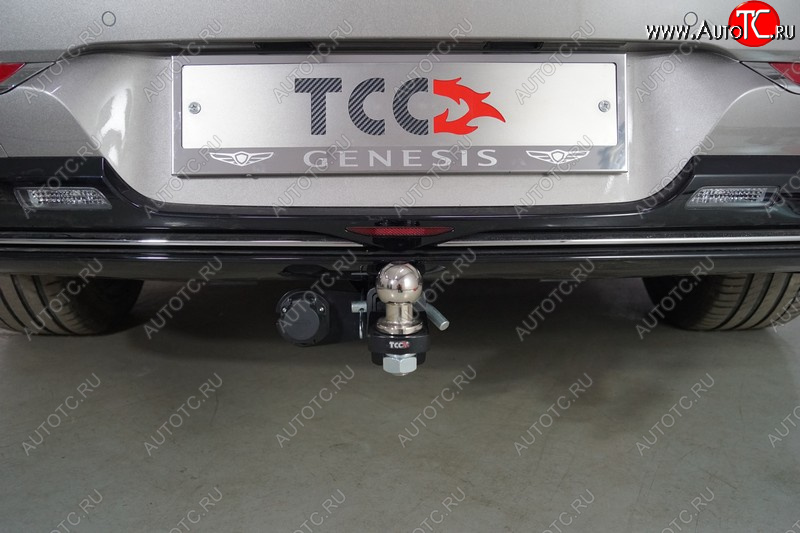 15 999 р. Фаркоп (тягово-сцепное устройство) ТСС Тюнинг  GENESIS GV80  JK1 (2020-2022) (оцинкованный, шар E)  с доставкой в г. Керчь