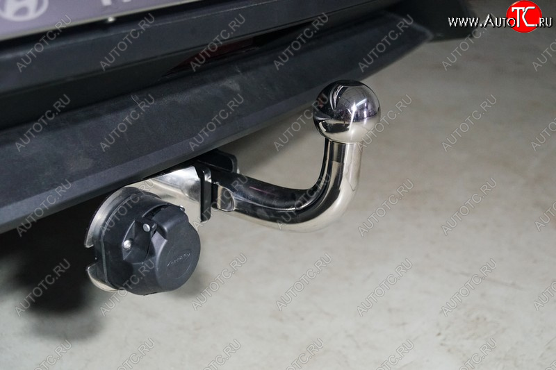 21 649 р. Фаркоп (тягово-сцепное устройство) TCC Тюнинг  Hyundai Elantra  CN7 (2020-2023) (оцинкованный, шар A нержавейка)  с доставкой в г. Керчь