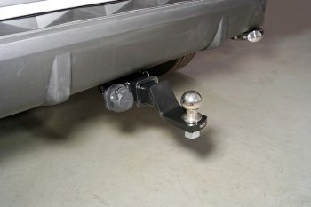 Фаркоп (тягово-сцепное устройство) TCC Тюнинг Hyundai Tucson  NX4 (2020-2022) (оцинкованный, шар E нержавейка)