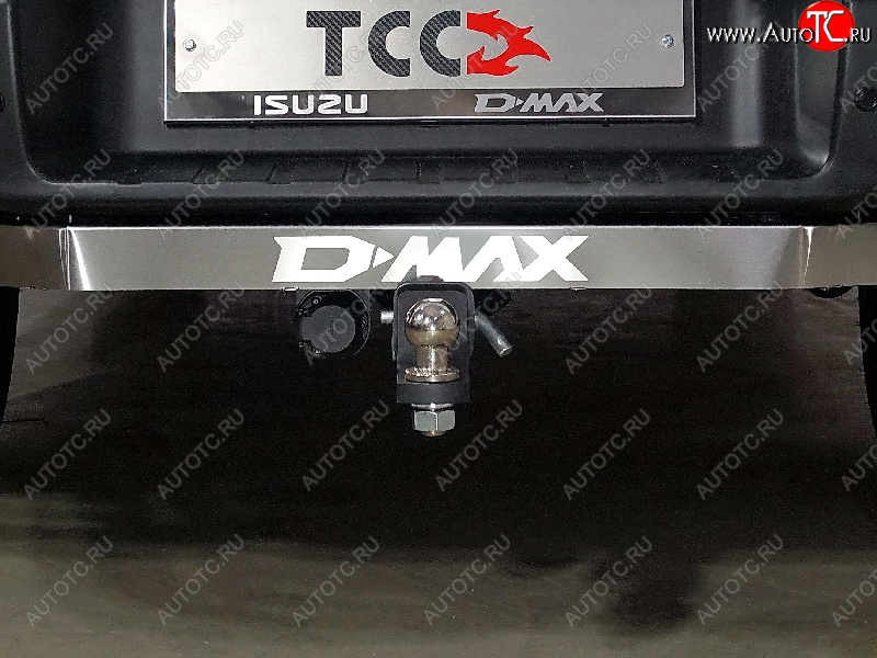 20 999 р. Фаркоп (тягово-сцепное устройство) TCC Тюнинг Isuzu D-Max RG DoubleCab (2020-2023) (оцинкованный, шар E, надпись D-MAX)  с доставкой в г. Керчь