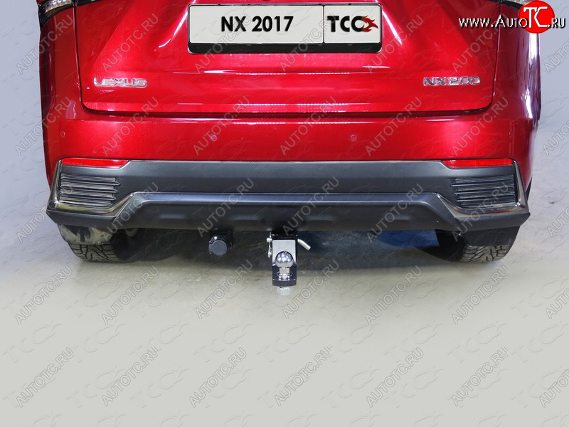 13 999 р. Фаркоп (тягово-сцепное устройство) (кроме F-Sport) ТСС Тюнинг  Lexus NX200  Z10 (2017-2021) рестайлинг (оцинкованный, шар E)  с доставкой в г. Керчь