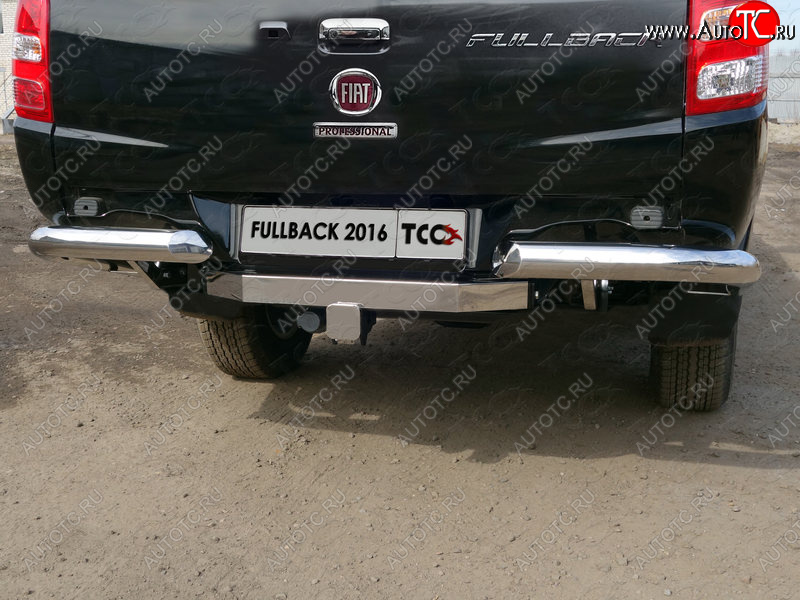 17 449 р. Фаркоп (тягово-сцепное устройство) ТСС Тюнинг Mitsubishi L200 5 KK,KL дорестайлинг (2015-2019) (шар Е)  с доставкой в г. Керчь