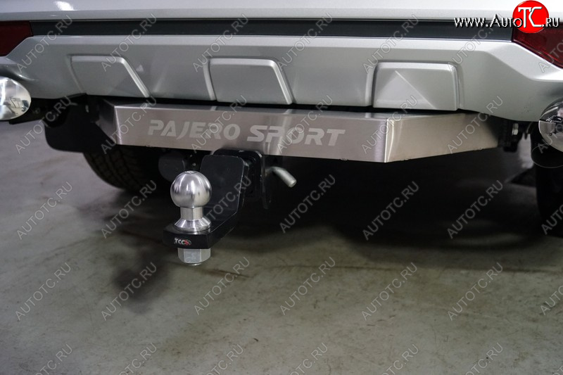 17 449 р. Фаркоп (тягово-сцепное устройство) ТСС Тюнинг  Mitsubishi Pajero Sport  QF (2019-2022) рестайлинг (надпись Pajero Sport, шар Е)  с доставкой в г. Керчь