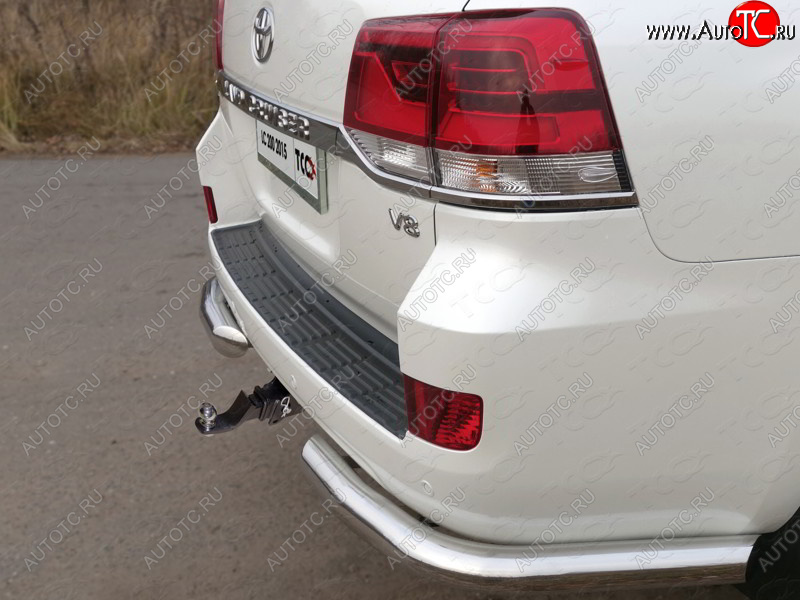 12 999 р. Фаркоп (тягово-сцепное устройство) (кроме EXECUTIVE) ТСС Тюнинг  Toyota Land Cruiser  200 (2012-2021) 1-ый рестайлинг, 2-ой рестайлинг (шар Е)  с доставкой в г. Керчь