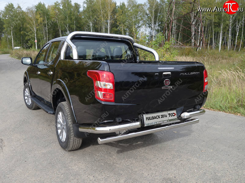 54 999 р. Защита кузова d76,1 мм (только для кузова) ТСС Тюнинг  Fiat Fullback (2016-2018) (нержавейка)  с доставкой в г. Керчь
