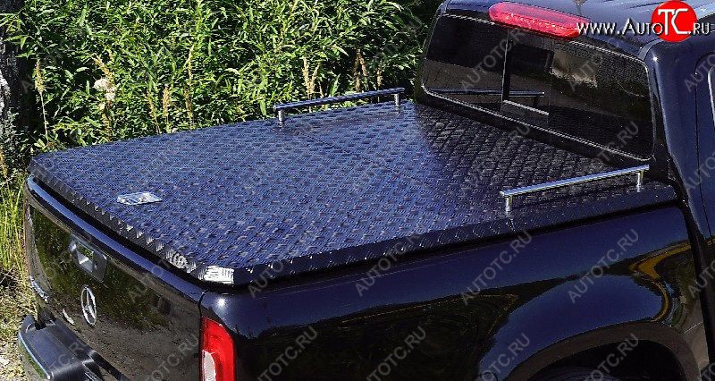 5 549 р. Рейлинги короткие ТСС Тюнинг  Great Wall Wingle 7 (2018-2023) пикап (нержавеющая сталь)  с доставкой в г. Керчь