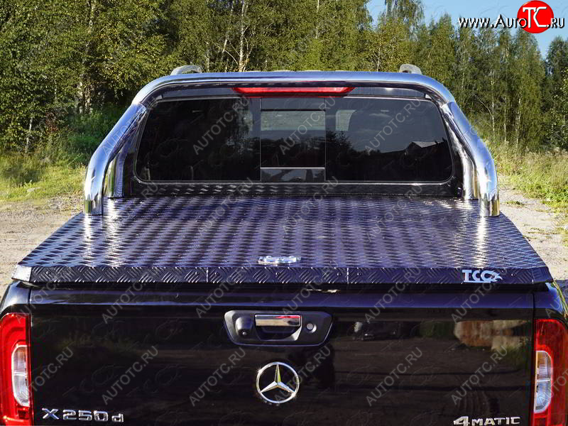 54 999 р. Защита кузова (для крышки) d76,1 мм ТСС Тюнинг Mercedes-Benz X class W470 (2017-2020) (нержавейка)  с доставкой в г. Керчь
