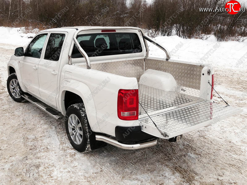 67 999 р. Защита кузова d 75х42 мм (только для кузова) ТСС Тюнинг  Volkswagen Amarok (2016-2022) рестайлинг (нержавейка)  с доставкой в г. Керчь