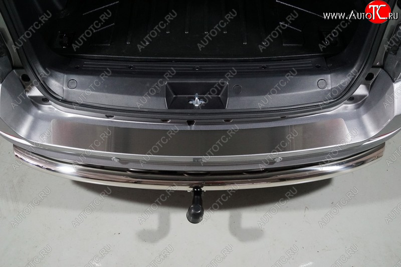 2 589 р. Накладка на задний бампер лист шлифованный, ТСС Тюнинг  Haval H5 (2020-2023) рестайлинг (Лист шлифованный)  с доставкой в г. Керчь