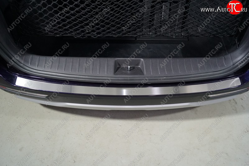 3 899 р. Накладка на задний бампер, ТСС Тюнинг  KIA Carnival  KA4 (2020-2023) минивэн дорестайлинг (Лист шлифованный)  с доставкой в г. Керчь