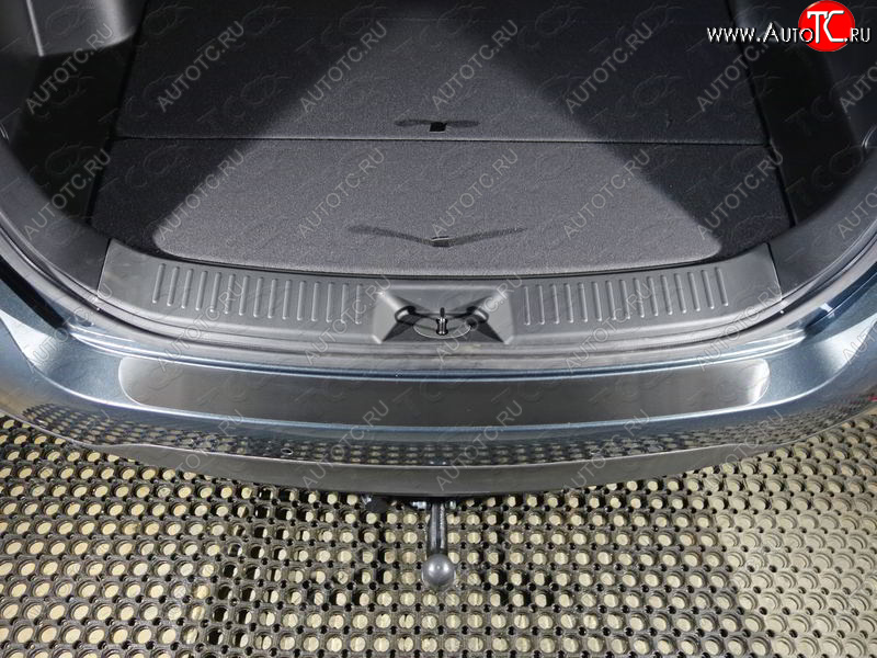 2 999 р. Накладка на задний бампер, ТСС Тюнинг  KIA Sorento ( XM,  UM/Prime) (2012-2020) рестайлинг, дорестайлинг (Лист шлифованный)  с доставкой в г. Керчь
