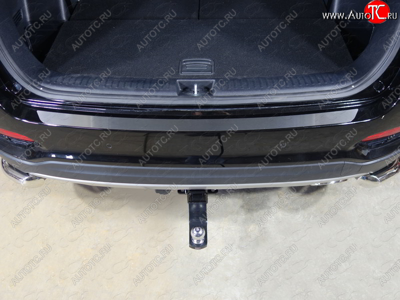1 999 р. Накладка на задний бампер, ТСС Тюнинг  KIA Sorento  UM/Prime (2018-2020) рестайлинг (Лист шлифованный)  с доставкой в г. Керчь