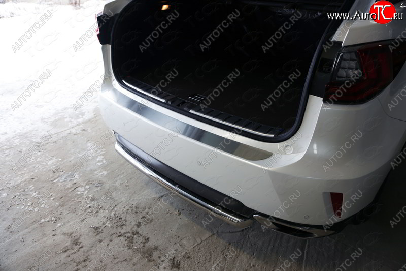 3 399 р. Накладка на задний бампер, ТСС Тюнинг  Lexus RX  200T - RX450H  AL10 (Лист шлифованный)  с доставкой в г. Керчь