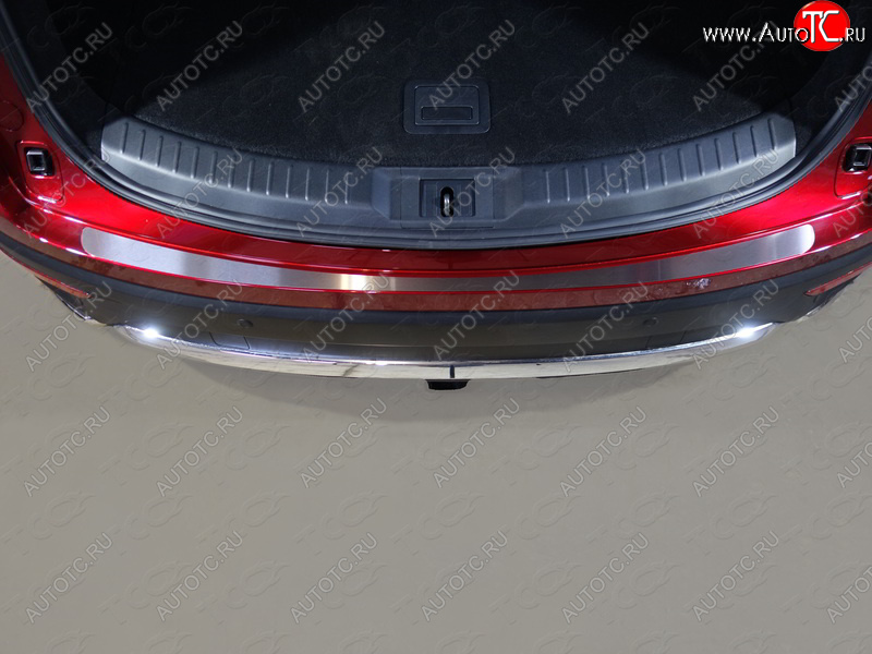 2 599 р. Накладка на задний бампер, ТСС Тюнинг  Mazda CX-9  TC (2015-2025) дорестайлинг  с доставкой в г. Керчь