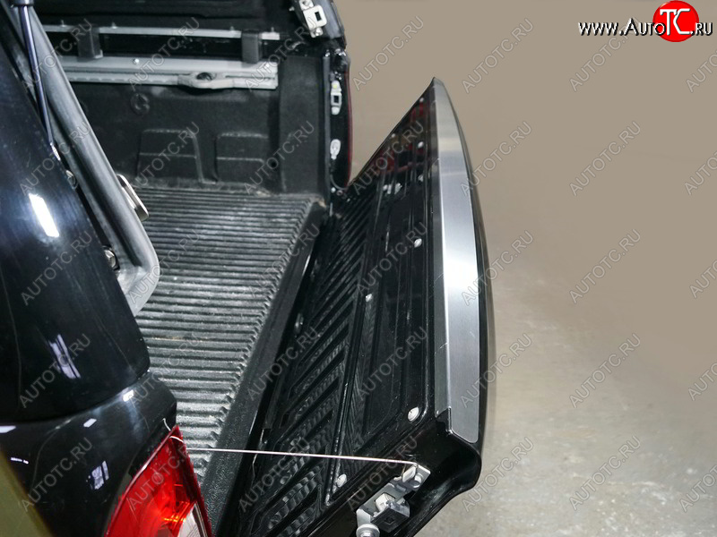 8 899 р. Накладка на задний бампер, ТСС Тюнинг  Mercedes-Benz X class  W470 (2017-2020) (Лист шлифованный)  с доставкой в г. Керчь
