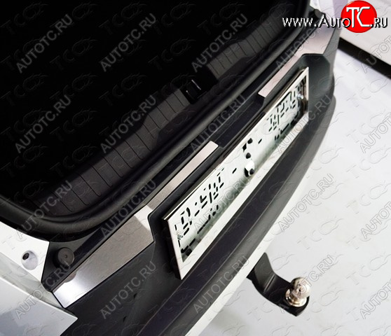 1 659 р. Накладки на задний бампер, ТСС Тюнинг  Renault Arkana (2019-2025) (лист шлифованный)  с доставкой в г. Керчь