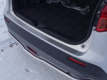 Накладка на задний бампер, ТСС Тюнинг Suzuki Vitara  LY (2015-2019) дорестайлинг (лист шлифованный надпись Vitara)