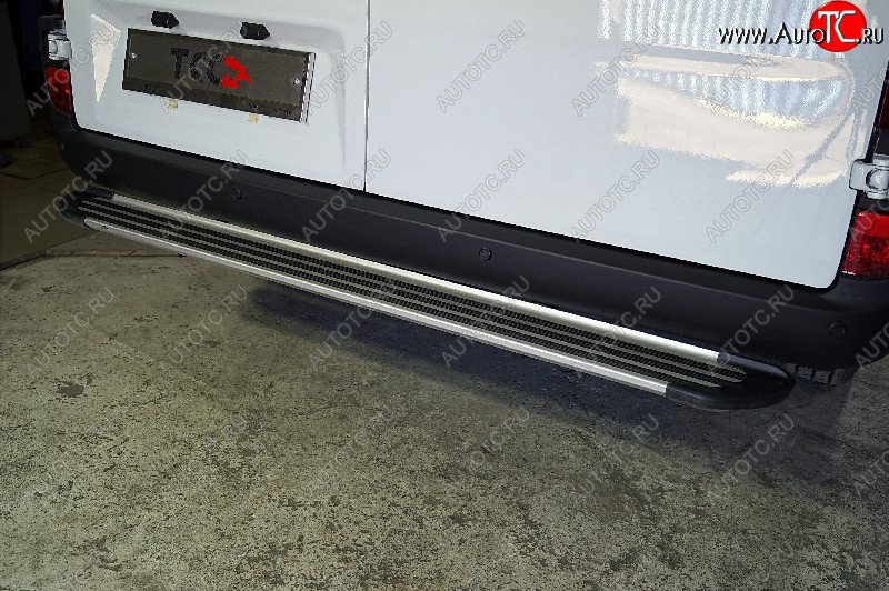 11 549 р. Задняя подножка алюминиевая Slim line Silver 1720 мм  solat23-02s   с доставкой в г. Керчь