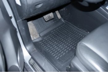 Комплект ковриков в салон (полиуретан, серые) Element Chevrolet Captiva 2-ой рестайлинг (2013-2016)