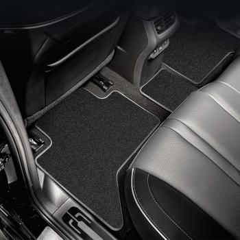 8 999 р. Коврики в салон Klever Premium FORD Mondeo 2014-2019, сед., 4 шт. (текстиль, бежевые)  Форд Мондео Klever klever04166622112kh  с доставкой в г. Керчь. Увеличить фотографию 1