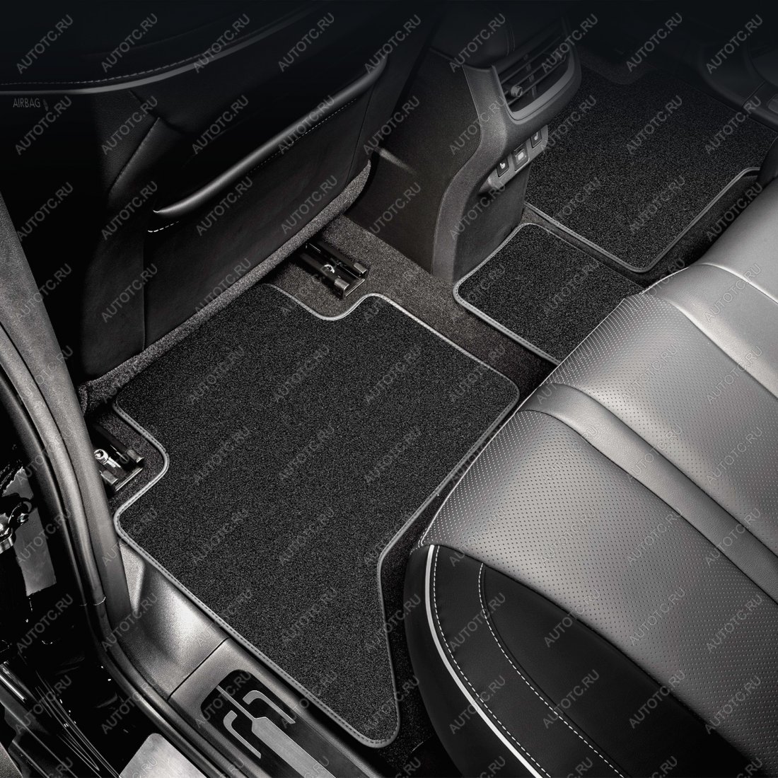 8 999 р. Коврики в салон Klever Premium OPEL Astra H 5D 2004-2007, 2006-2014, хб., 4 шт. (текстиль, бежевые)  Опель Астра Klever klever04371722112kh  с доставкой в г. Керчь