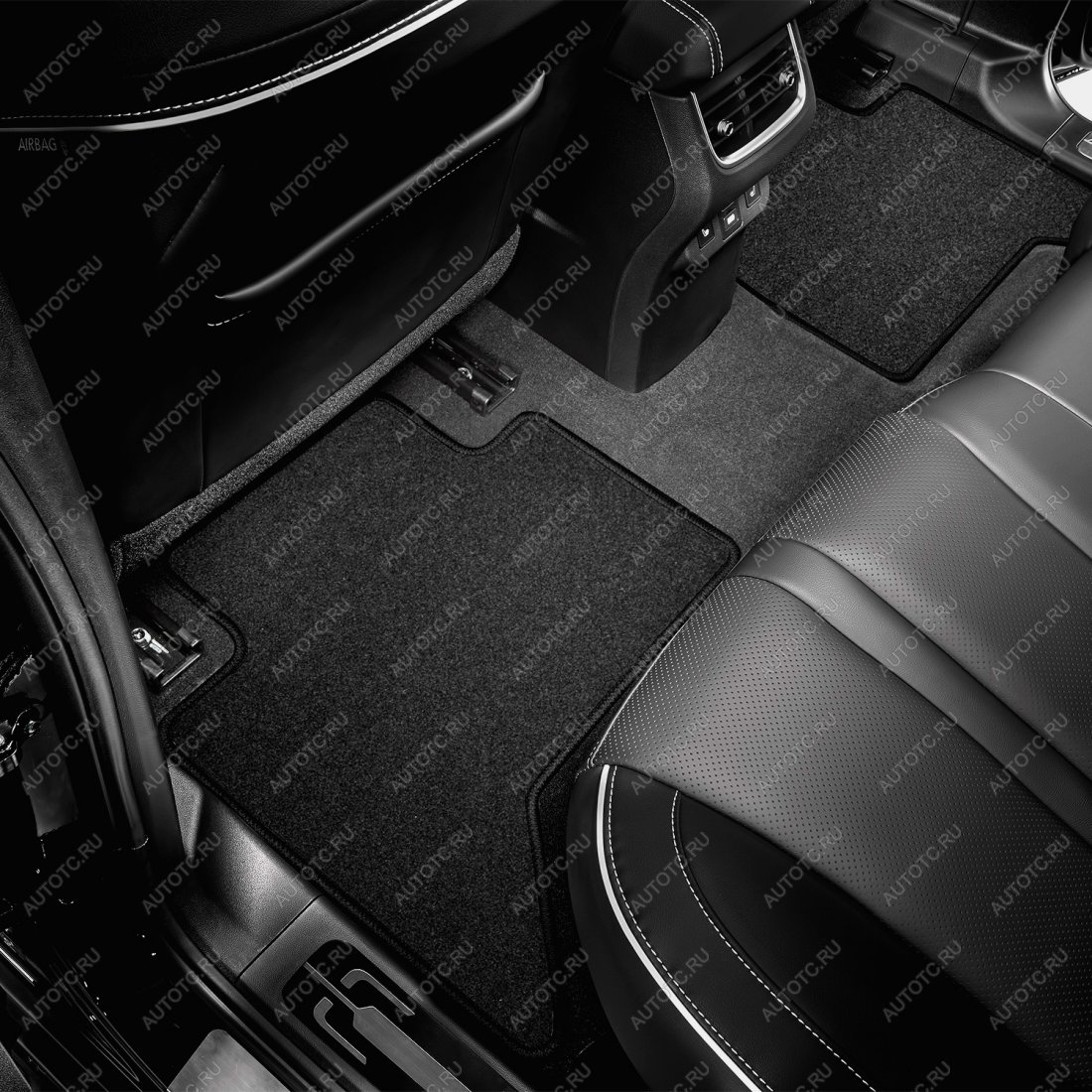 4 599 р. Коврики в салон Klever Econom VOLKSWAGEN Passat B8, 2014-2020, 2019-, сед., ун., 4 шт. (текстиль)  Фольксваген Пассат Klever klever01514601200k  с доставкой в г. Керчь