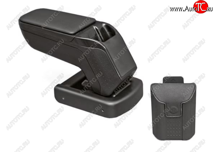 10 899 р. Подлокотник ARMSTER 2 BLACK для PEUGEOT 308 2007-2013 Пежо Peugeot 308 T7 универсал дорестайлинг (2007-2011) (Чёрный)  с доставкой в г. Керчь