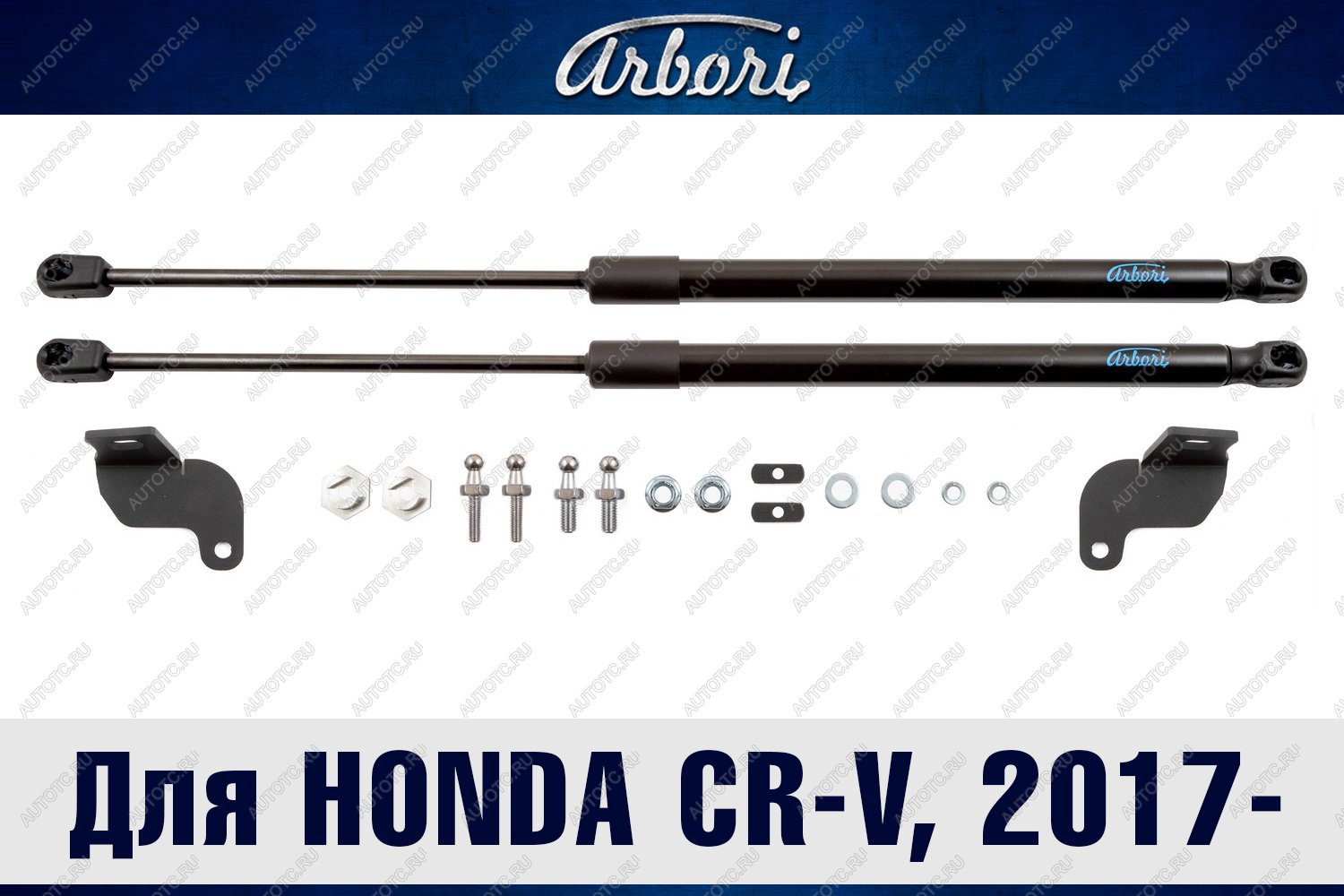 4 199 р. Упоры капота для FORD Mondeo, 2006-2010, к-т 2 шт  Форд Мондео Arbori arbori.hd.012101  с доставкой в г. Керчь