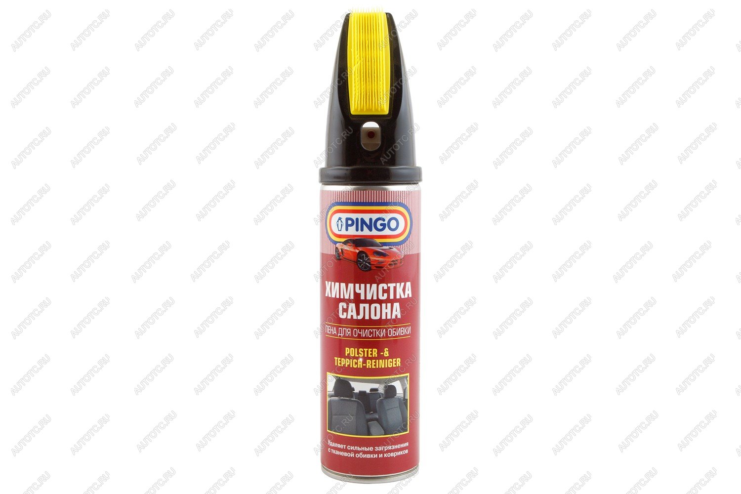 1 049 р. Химчистка салона. Аэрозольный баллон со щеткой Pingo 85020-7  с доставкой в г. Керчь