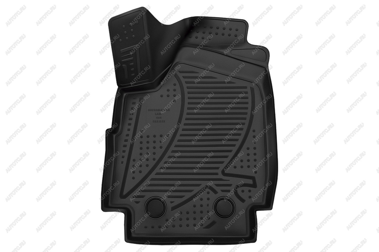 1 069 р. Коврики 3D в салон подходят для LADA 4x4 2009-, Передний левый, 1шт. (полиуретан)  Лада Element f320250e1.fl  с доставкой в г. Керчь