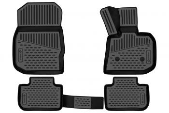 2 899 р. Коврики 3D в салон подходят для BMW X3 (G01), 2017-2021, П.Р. кроссовер, Австралия, 4шт. (полиуретан)  БМВ Х3 Element element3d02084210k  с доставкой в г. Керчь. Увеличить фотографию 1