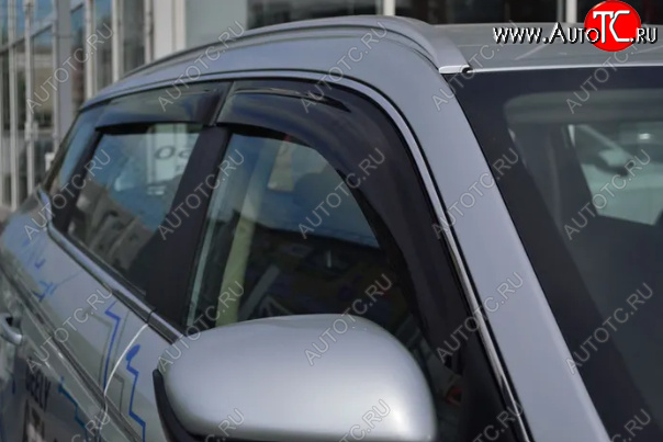 3 199 р. Дефлекторы окон SIM Geely Atlas NL3 (2016-2022)  с доставкой в г. Керчь