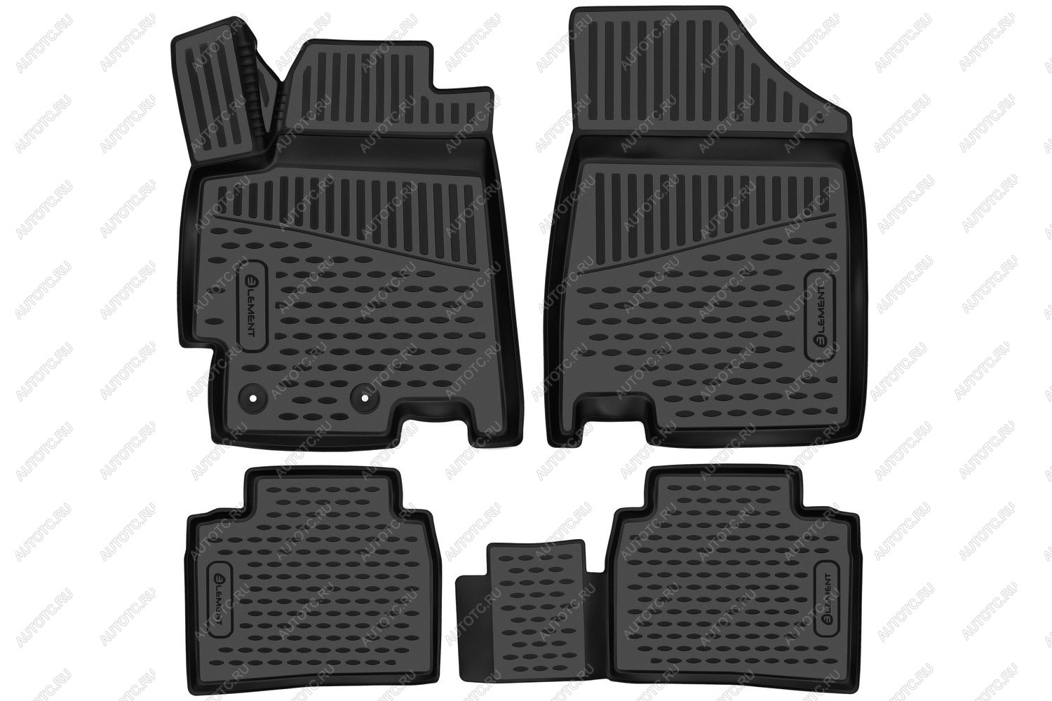 2 399 р. Коврики 3D в салон подходят для JAC J7 (I) 2020- 4шт. (полиуретан)  Джак Element element3da66481210k  с доставкой в г. Керчь