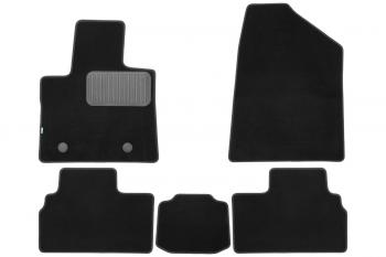 9 549 р. Коврики в салон Klever Premium CHANGAN UNI-V 2022- сед., 5шт. (текстиль)  Чанган Юни-В Klever klever0309200422110kh  с доставкой в г. Керчь. Увеличить фотографию 1