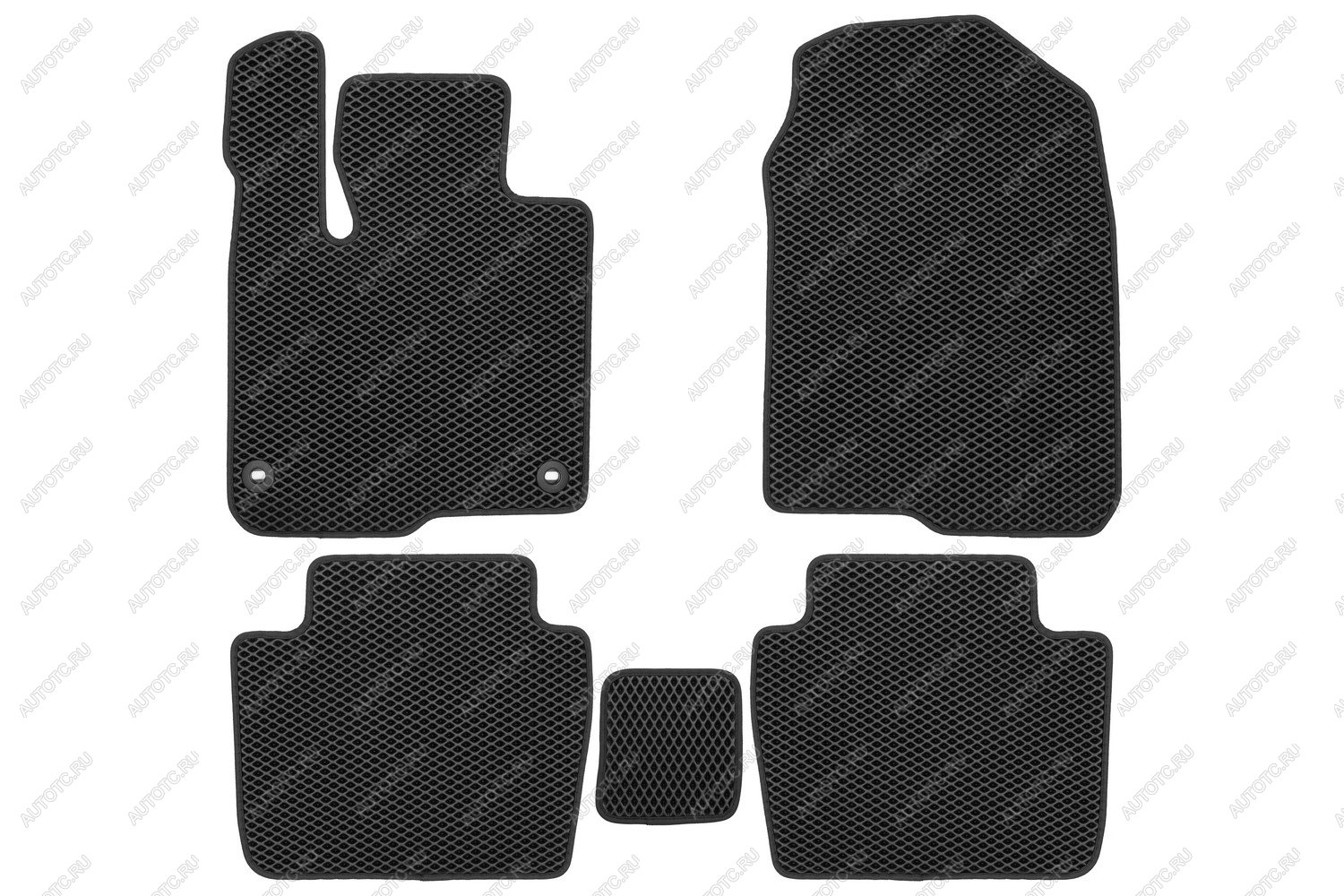 3 069 р. Коврики в салон EVA подходят для HONDA ZR-V 2023-, внед.,(черная окантовка), 5шт.  Хонда Зрв Klever eva.b.0501803822110k  с доставкой в г. Керчь