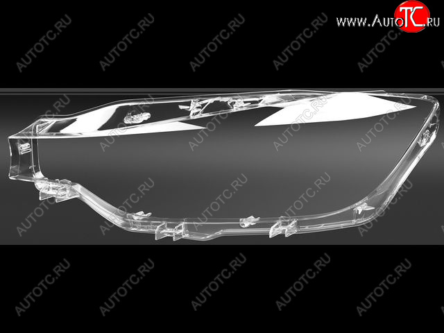 2 379 р. Стекло передней фары левое (пр-во Китай) BODYPARTS  BMW 3 серия  F30 (2015-2018) седан рестайлинг  с доставкой в г. Керчь