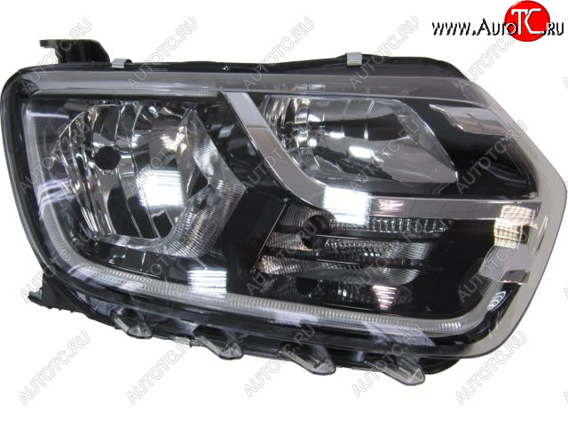 8 199 р. Правая фара (диодная) BodyParts Renault Duster HM рестайлинг (2021-2024)  с доставкой в г. Керчь
