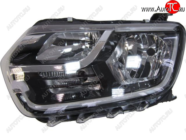 8 649 р. Левая фара (диодная) BodyParts Renault Duster HM рестайлинг (2021-2024)  с доставкой в г. Керчь