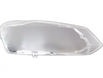 Правое стекло передней фары (пр-во Китай) BODYPARTS Volkswagen Polo  5 (2015-2020) седан рестайлинг