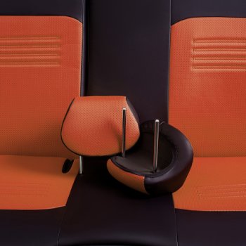 7 399 р. Комплект чехлов для сидений (РЗС 60/40, 3Г Илана+Орегон) ТУРИН Lord Autofashion  Chery Tiggo 3x (2017-2020) дорестайлинг (черный, вставка коричневая, строчка коричневая)  с доставкой в г. Керчь. Увеличить фотографию 4